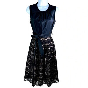 Siste”s Black Dress Size Small Made in Italy